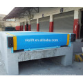 Hydraulic container loading dock leveler ramp lift/manual hydraulic forklift